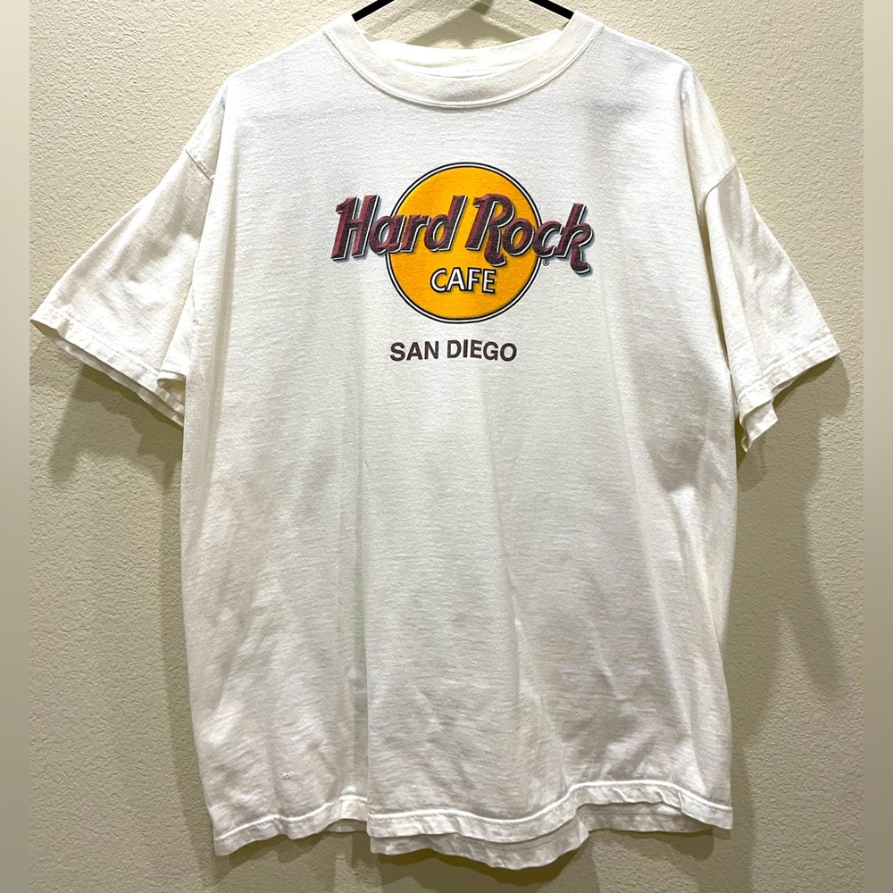 Vintage Hard Rock Cafe San Diego T Shirt XL 90s Graphic Logo Retro Streetwear